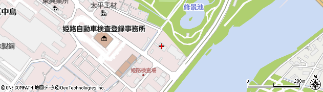 兵庫県姫路市飾磨区中島3259周辺の地図