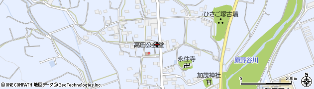 静岡県掛川市高田67周辺の地図