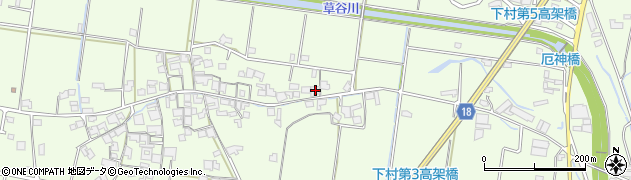 兵庫県加古川市八幡町下村1504周辺の地図