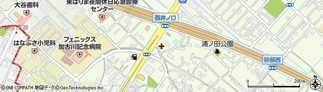 兵庫県加古川市東神吉町西井ノ口290周辺の地図
