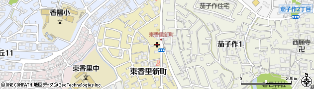 久保鍼灸整骨院・東香里周辺の地図