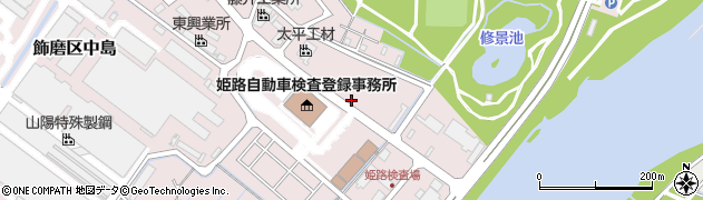 兵庫県姫路市飾磨区中島3275周辺の地図