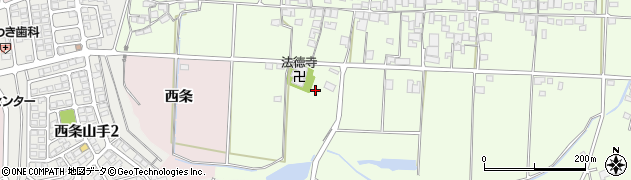 兵庫県加古川市八幡町中西条167周辺の地図