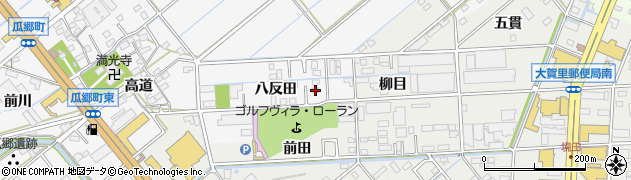愛知県豊橋市瓜郷町八反田31周辺の地図