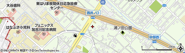 兵庫県加古川市東神吉町西井ノ口289周辺の地図
