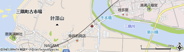 島根県浜田市三隅町古市場1048周辺の地図
