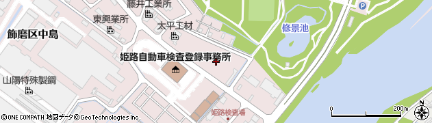 兵庫県姫路市飾磨区中島3273周辺の地図