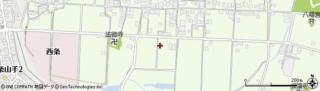 兵庫県加古川市八幡町中西条105周辺の地図