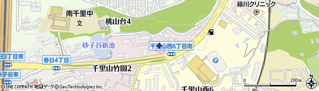 ガスト吹田千里山店周辺の地図