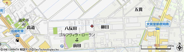 愛知県豊橋市瓜郷町八反田3周辺の地図