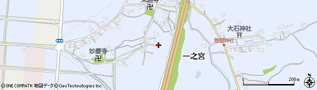三重県伊賀市一之宮487周辺の地図