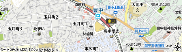 yanagi周辺の地図
