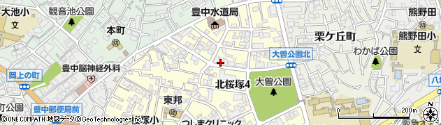 アルス豊中北桜塚周辺の地図