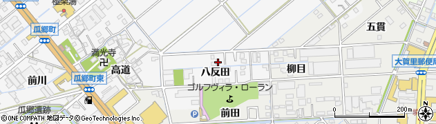 愛知県豊橋市瓜郷町八反田8周辺の地図
