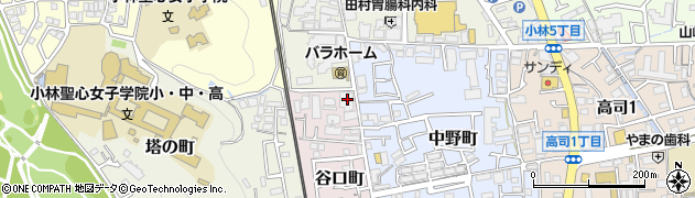ベストライフ宝塚周辺の地図