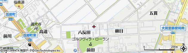 愛知県豊橋市瓜郷町八反田5周辺の地図