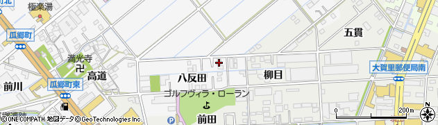 愛知県豊橋市瓜郷町八反田4周辺の地図