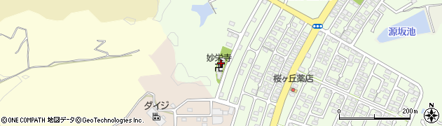 妙栄寺別院周辺の地図