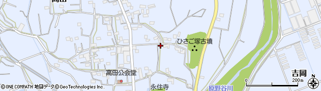 静岡県掛川市高田181周辺の地図