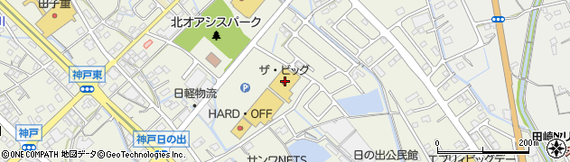 クリーニングのサトウ　ザ・ビッグ吉田店周辺の地図