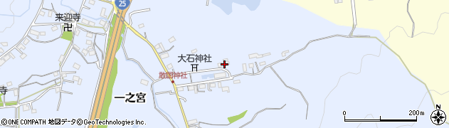 敢国神社周辺の地図