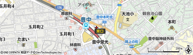 三井住友信託銀行豊中支店 ＡＴＭ周辺の地図
