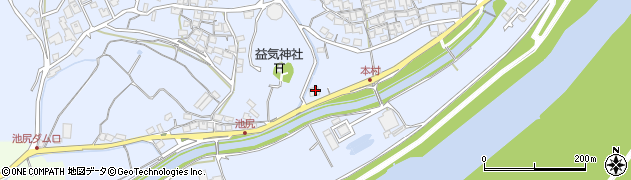 兵庫県加古川市平荘町池尻262周辺の地図