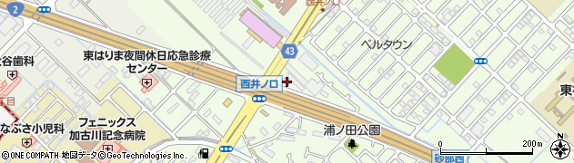 兵庫県加古川市東神吉町西井ノ口280周辺の地図