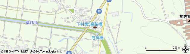 兵庫県加古川市八幡町宗佐83周辺の地図