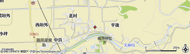 京都府木津川市山城町綺田平後4周辺の地図