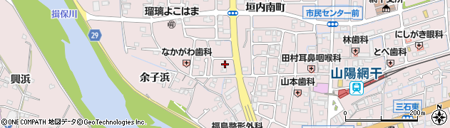 兵庫県姫路市網干区垣内南町2197周辺の地図