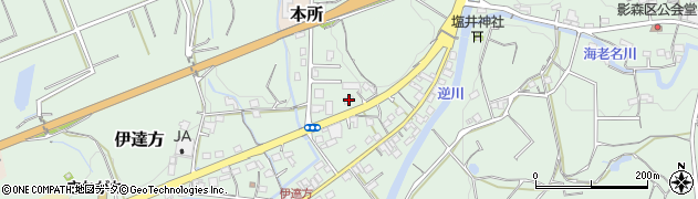静岡県掛川市八坂437周辺の地図