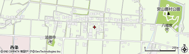 兵庫県加古川市八幡町中西条420周辺の地図
