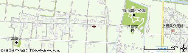 兵庫県加古川市八幡町中西条11周辺の地図