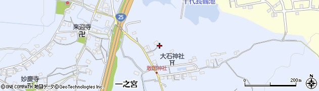 三重県伊賀市一之宮902周辺の地図