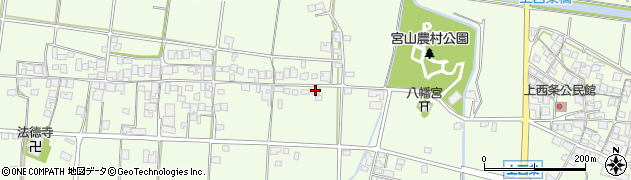兵庫県加古川市八幡町中西条10周辺の地図