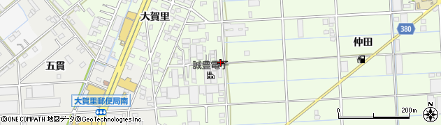 愛知県豊橋市大村町（山所）周辺の地図