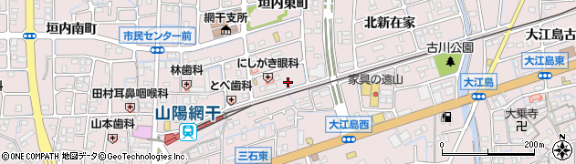 兵庫県姫路市網干区垣内東町35-3周辺の地図