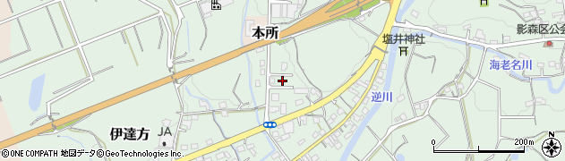 静岡県掛川市八坂447周辺の地図
