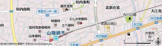 兵庫県姫路市網干区垣内東町44周辺の地図
