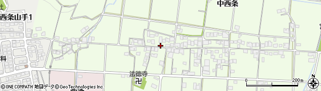 兵庫県加古川市八幡町中西条385周辺の地図