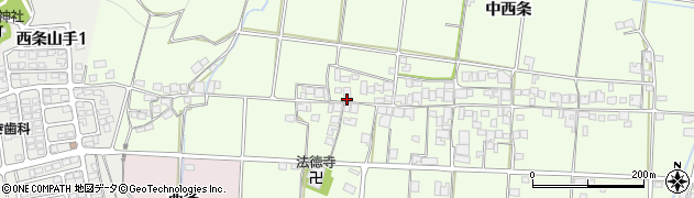 兵庫県加古川市八幡町中西条381周辺の地図