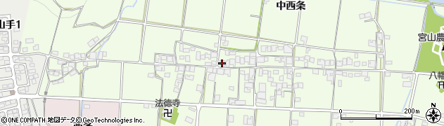 兵庫県加古川市八幡町中西条397周辺の地図