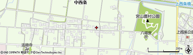 兵庫県加古川市八幡町中西条458周辺の地図