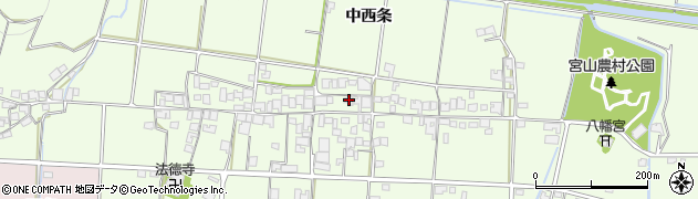 兵庫県加古川市八幡町中西条429周辺の地図