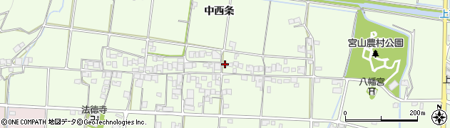 兵庫県加古川市八幡町中西条444周辺の地図