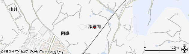 愛知県知多郡美浜町北方深廻間周辺の地図