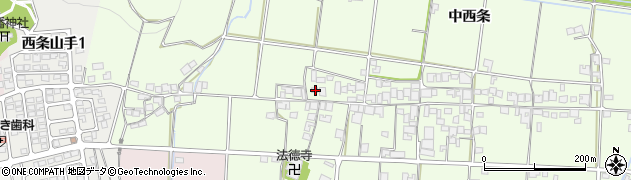 兵庫県加古川市八幡町中西条368周辺の地図