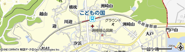 愛知県西尾市東幡豆町（御堂前）周辺の地図