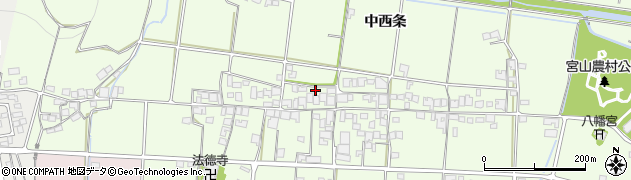 兵庫県加古川市八幡町中西条406周辺の地図